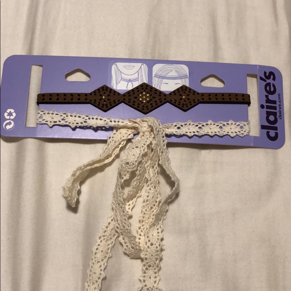 Claire’s Choker/Headband Set